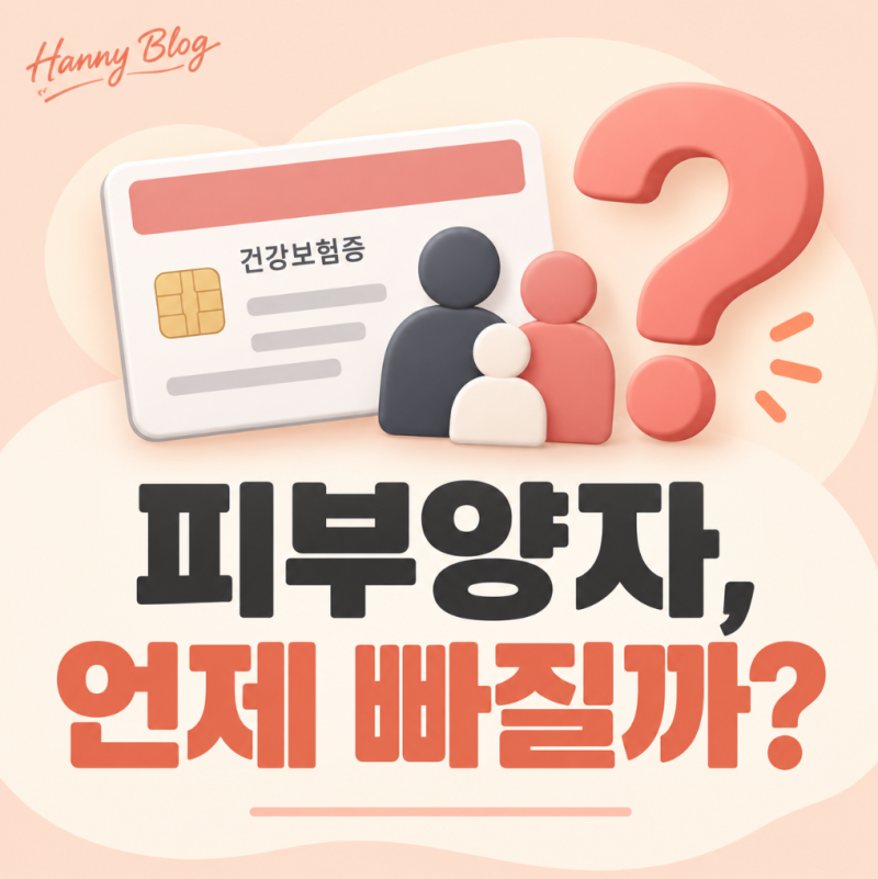 건강보험 피부양자 자격은 언제 빠질까, 소득·재산 기준 확인 순서