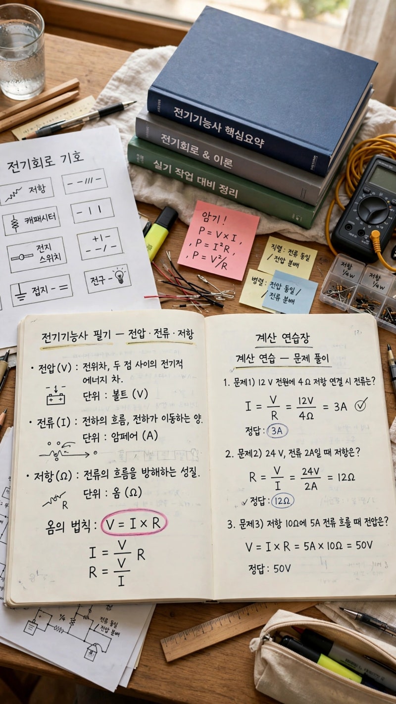 전기기능사 시험과목부터 실기까지, 처음 공부한다면 꼭 알아야 할 현실적인 이야기