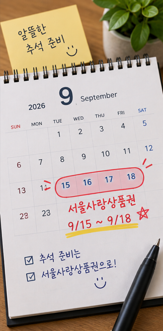 2026 서울사랑상품권 할인 일정｜자치구별 발행일·구매시간 정리