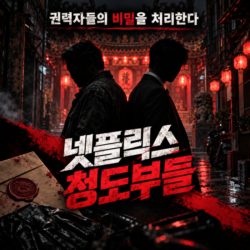 권력자들의 비밀을 처리하는 두 남자, 넷플릭스 청도부들 뜻·몇부작·등장인물·줄거리