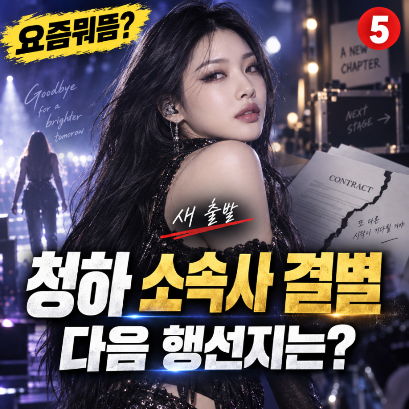 청하 결국 새 출발…박재범 소속사와 전속계약 종료