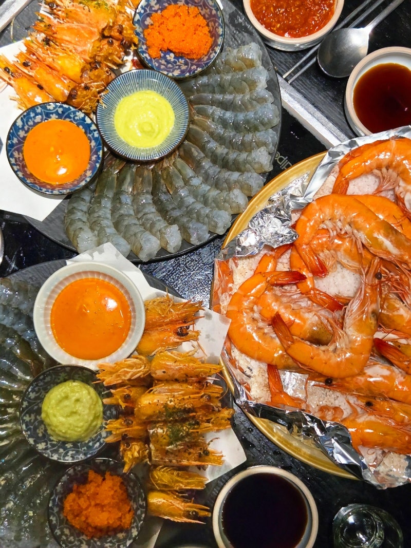 노량진 수산시장 진주식당 생새우 대하구이 웨이팅 예약 주차 가는법