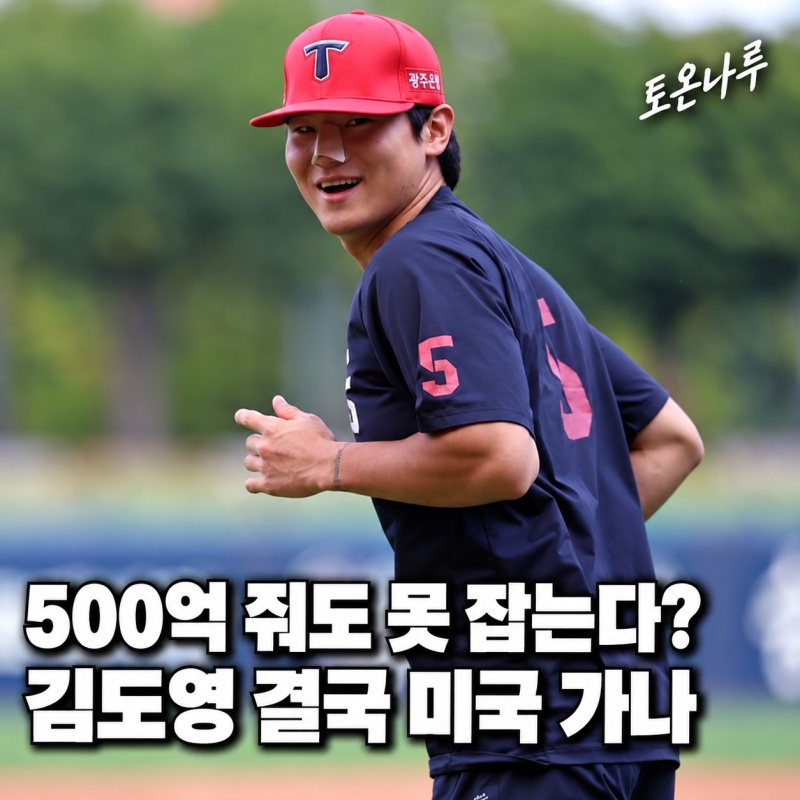 "500억을 줘도 김도영을 못 잡을 수 있다고?" 메이저리그 바라보는 KIA 간판, 12년 계약까지 꺼....