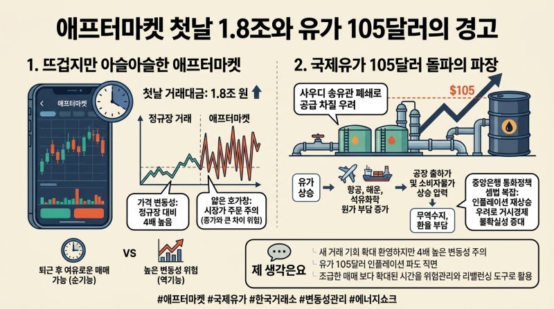애프터마켓 변동성과 유가 급등 점검