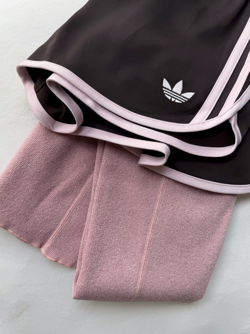 [Adidas] 아디다스 오리지널스 3-스트라이프 3S 새틴 스프린터 쇼츠 후기 (발레 쇼츠로 입기 , 착....