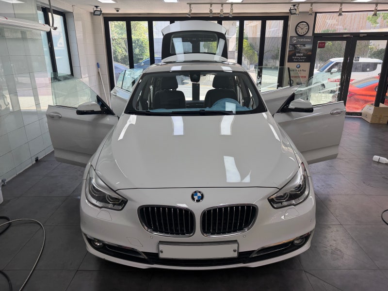 오래된 썬팅, 계속 사용해도 될까요? BMW 5GT 리맥 500 재시공