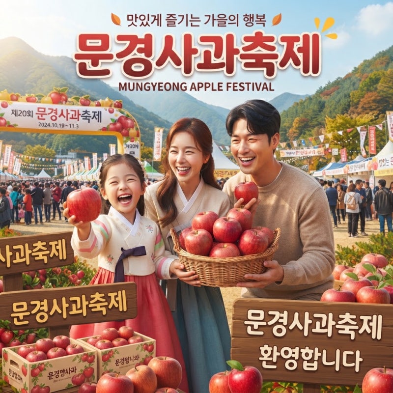 문경사과축제 일정, 프로그램, 방문 꿀팁 총정리 (백설공주가 사랑한 문경사과)