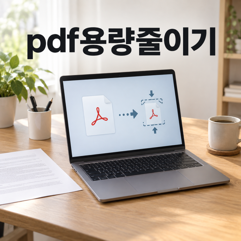 pdf용량줄이기 화질은 지키고 파일 크기만 낮추는 방법
