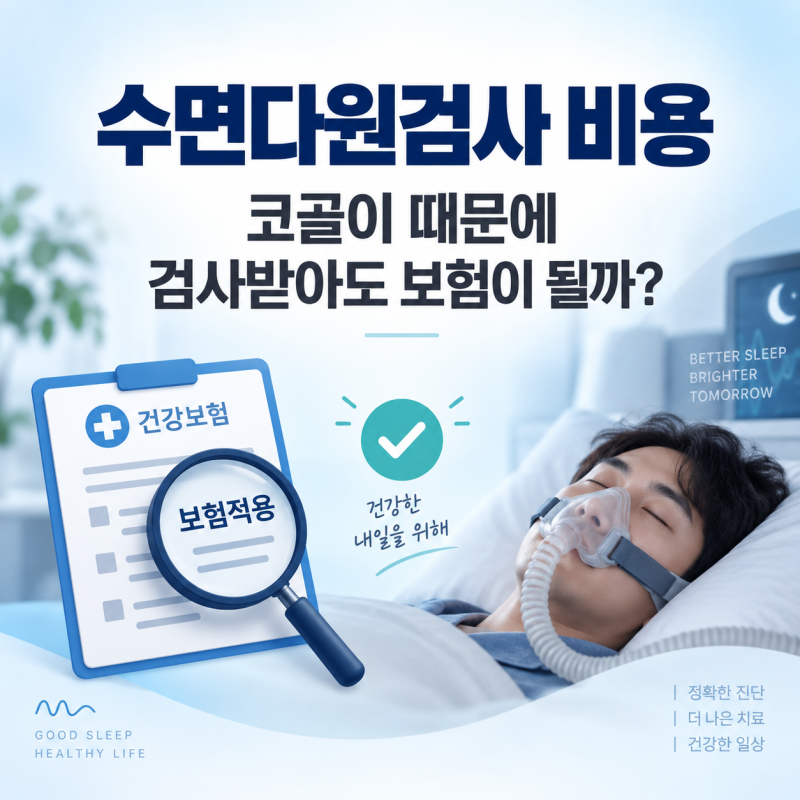 수면다원검사 진짜 일냈네..?" 100만원짜리가 10만원대로 떨어진 이유