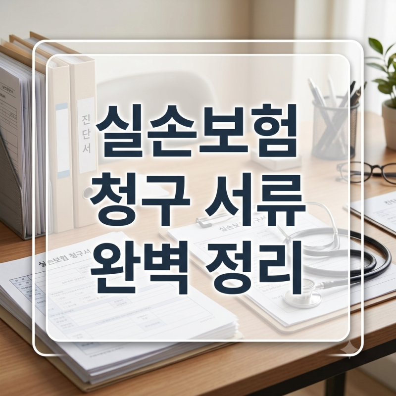 실손보험 청구 서류 정리: 진단서 발급비 아끼는 질병코드 무료 서류 및 소액·입원 체크리스....