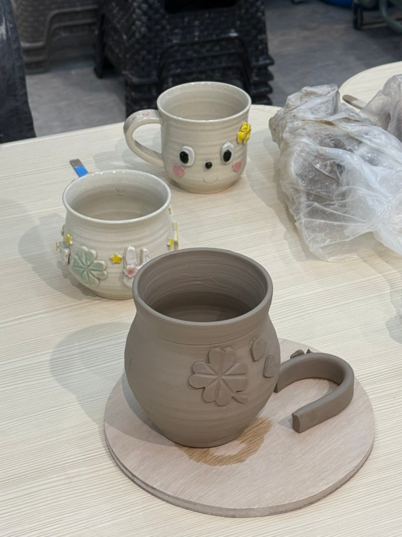 송도 원데이클래스 도자기공방 도예공방 율 물레체험 후기