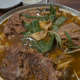 명일동맛집 한사리감자탕&뼈구이 내돈내먹후기