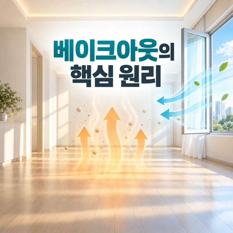 베이크아웃 방법을 이해하는 핵심 원리, 왜 온도와 환기가 중요할까?