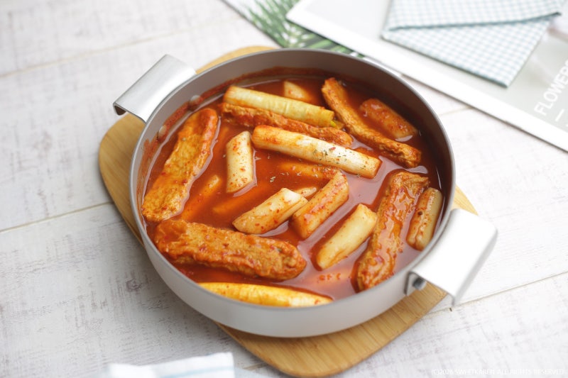 떡볶이 레시피 류수영 고추장 쌀떡볶이 소스 둥근어묵 떡볶이떡요리
