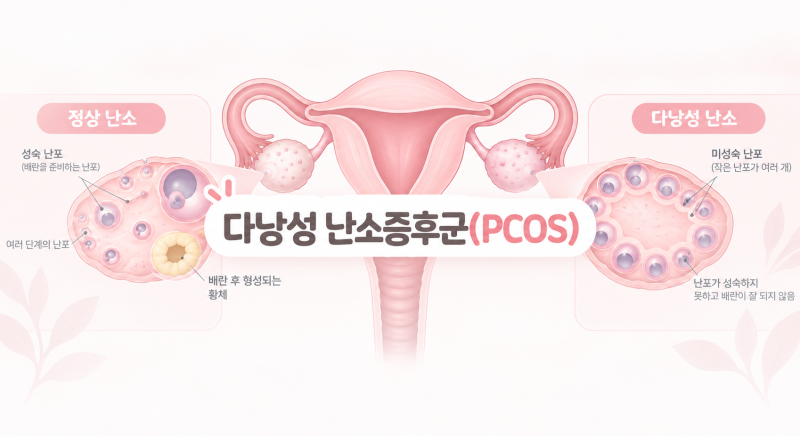 다낭성난소증후군 원인과 관리 총정리｜인슐린 저항성·운동·이노시톨·수면