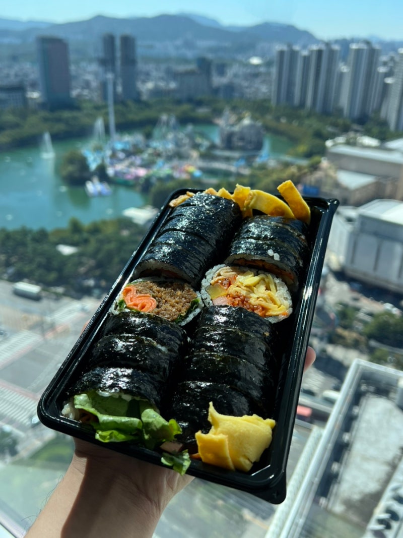[잠실 팝업] 제주 다정이네 김밥 - 제주 3대 김밥을 잠실에서 맛보다