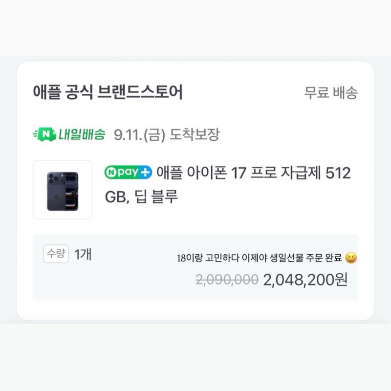아이폰 17프로 막차 타기 아이폰 정품 케이스 후기