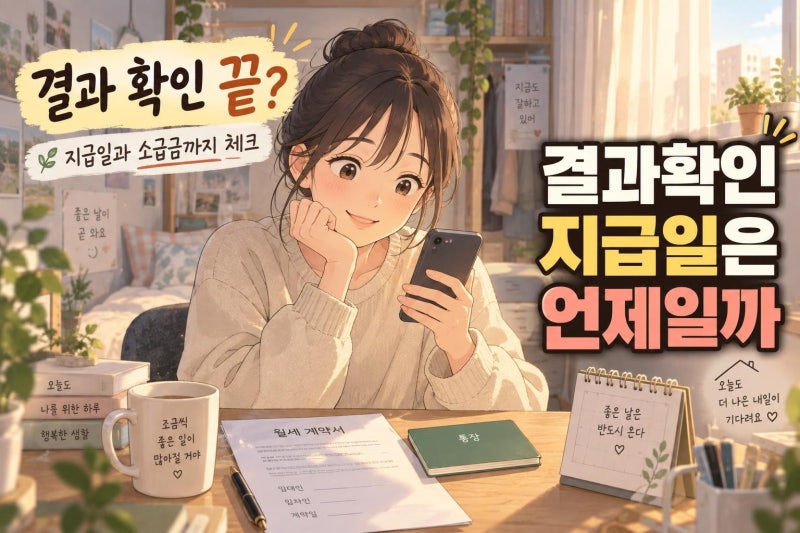 청년월세지원 결과 확인 후 꼭 봐야 할 지급일·소급금·탈락 대안 정리