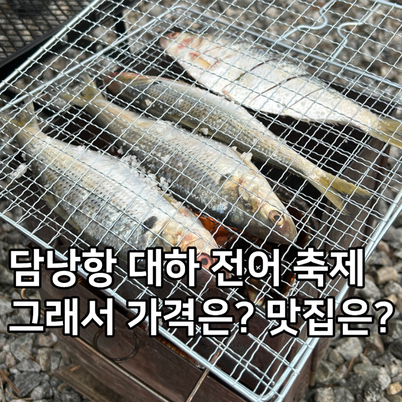 아이와 충남 캠핑 여행 홍성 남당항 대하 전어 축제 가격 기간 공연 위치 맛집 총정리!