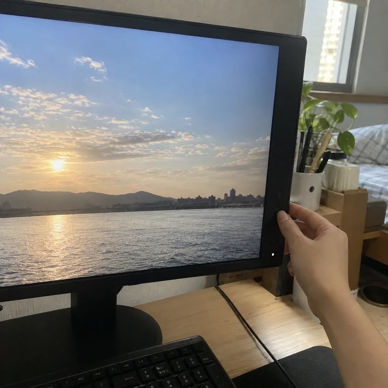 모니터 화면 밝기 조절 방법, 시작 전에 무엇부터 확인할까요?
