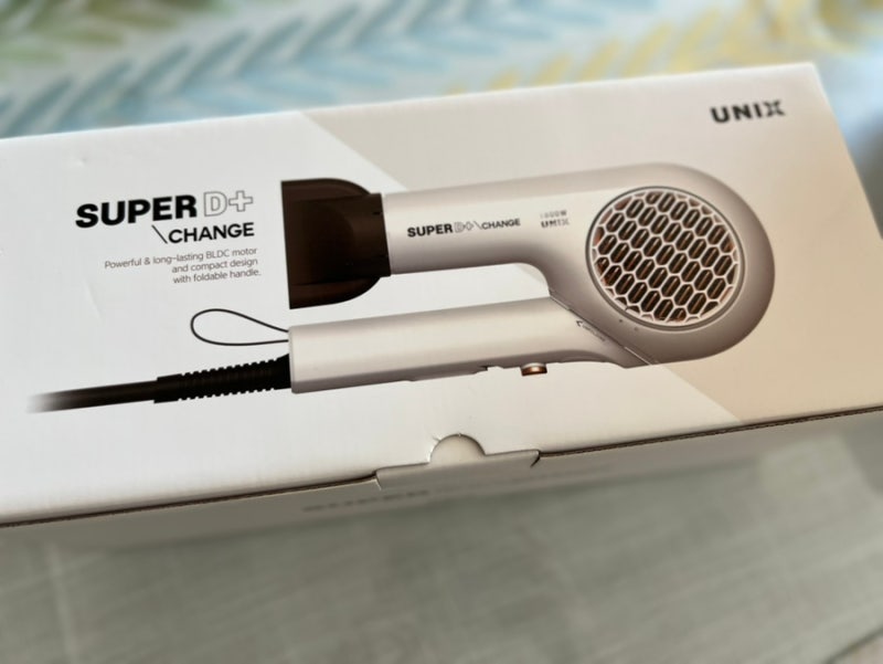 유닉스 SUPER D+ 전문가용 접이식 헤어드라이기 1800W 솔직후기