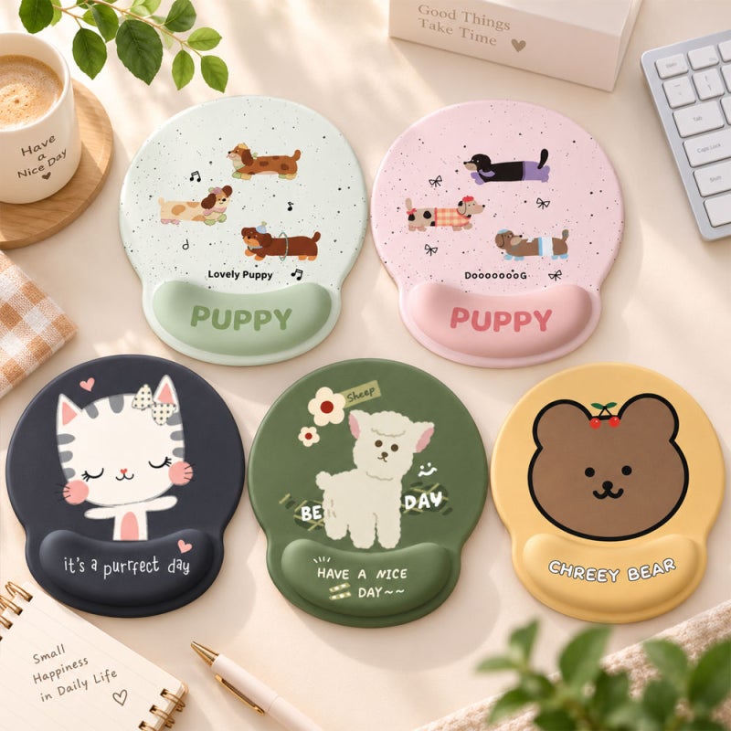 손목이 편해요♪ 폭신한 젤쿠션 마우스패드