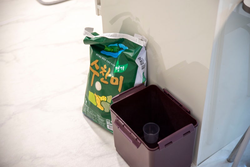 진공쌀통 10kg 다용도 쌀통 플루딕 추천 보관부터 주방 정리까지