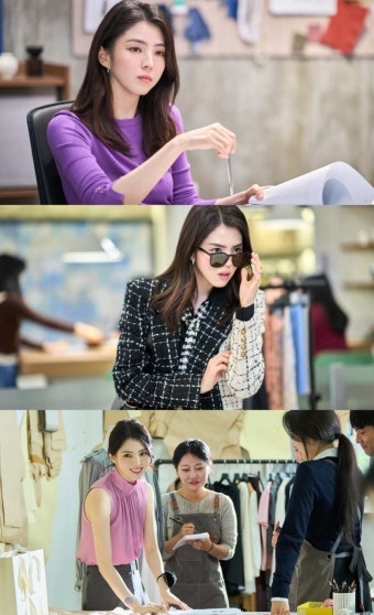 11년 전 앤 해서웨이 옷도 아직 예쁜데, 한소희 〈인턴〉 패션은 이렇게 달라졌다