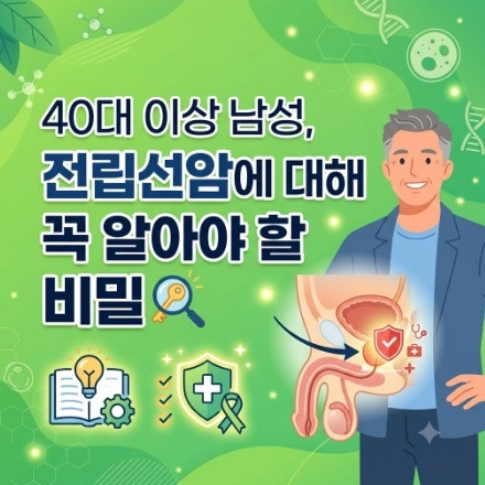 40대 이상 남성이라면 꼭 봐야 할 전립선암 이야기