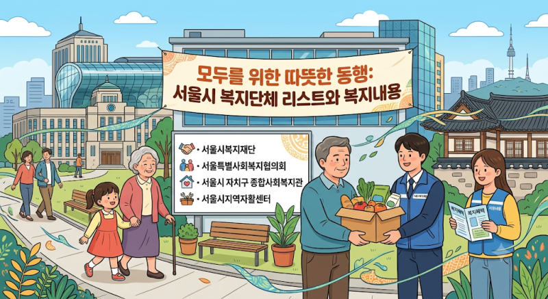 생계부터 일자리까지, 서울 시민을 든든하게 받쳐주는 복지단체 4곳