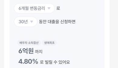 01. 신혼부부 내집마련｜대출가능금액 확인하기