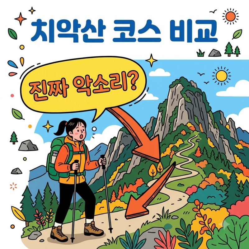 "악 소리 난다더니".. 치악산 등산코스 비교 후기 반전의 코스는?