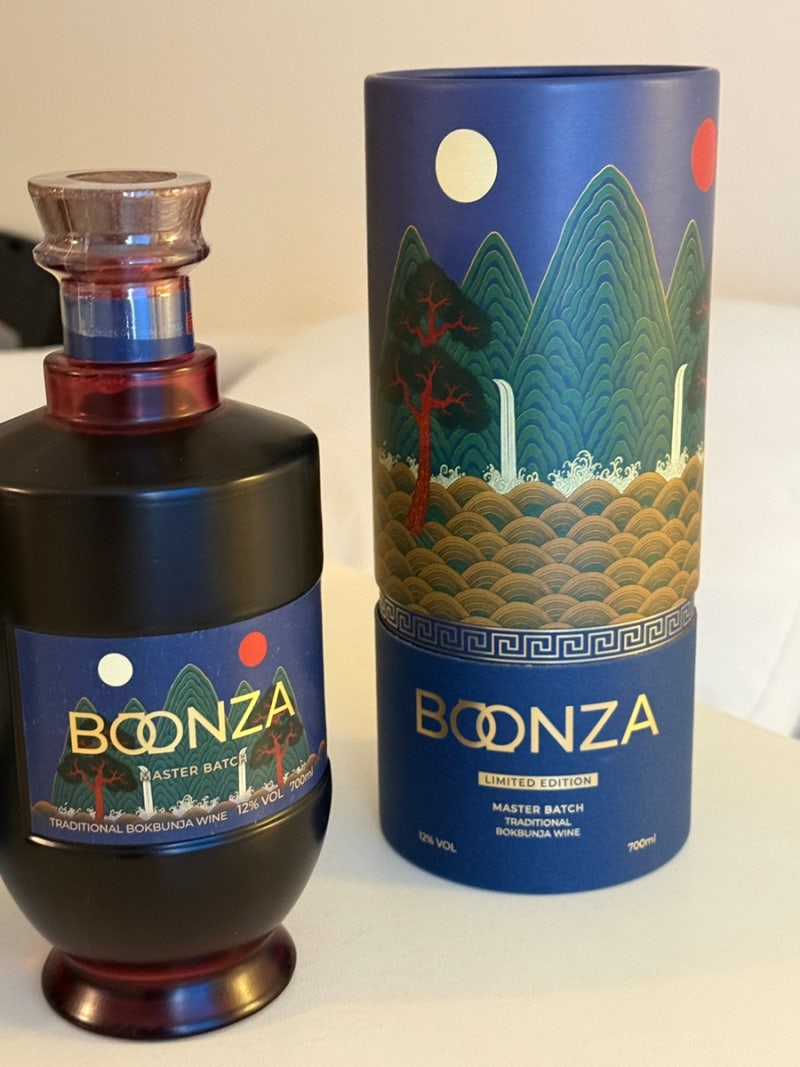 최자 복분자주 분자 BOONZA 일월오봉도 에디션ㅣ품절대란 추석선물 후기