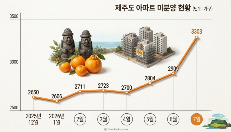 제주도 아파트 미분양 역대 최다 원인과 부동산 시장 전망