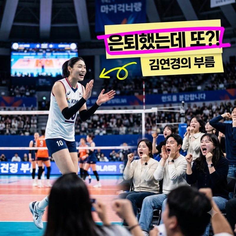 고난 피해 은퇴했더니 또 등판? 19시즌 전설 양효진 김연경 부름에 멘붕 터진 이유