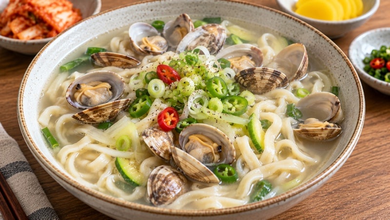 바지락칼국수 맛있게 끓이는 법｜시원하고 깊은 국물 내는 방법부터 쫄깃한 면 삶기까지 집....