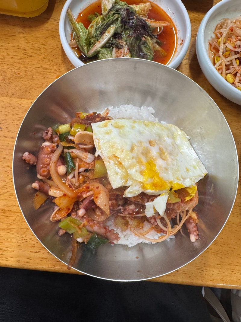 통영 현지인 맛집 오뚜기식당 매콤한 낙지볶음 솔직후기