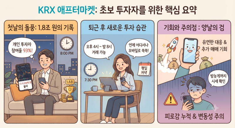 1.8조 KRX 애프터마켓, 나도 할래요.