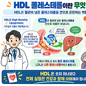 HDL 콜레스테롤 정상수치 - 좋은 콜레스테롤 높이는 방법