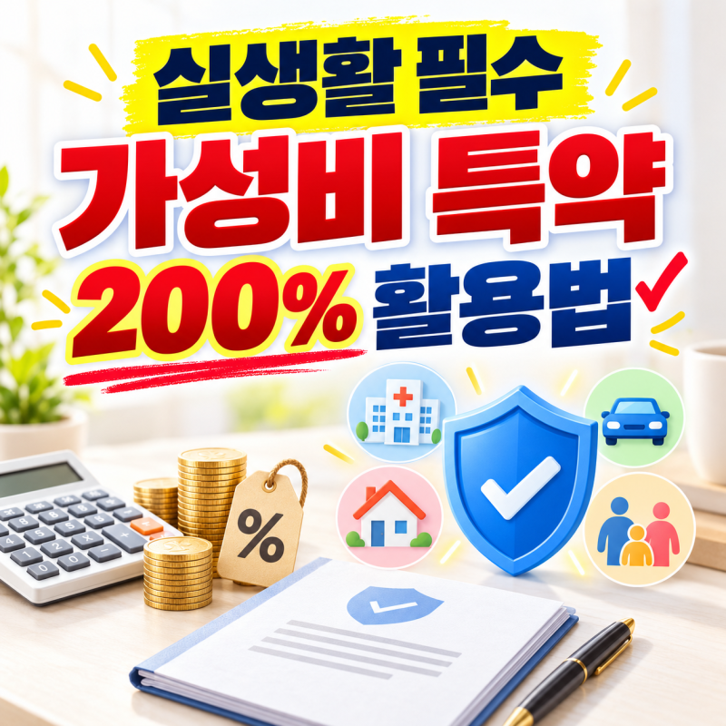 운전자보험/일상생활배상책임(일배책) 등 실생활 필수 가성비 특약 200% 활용법