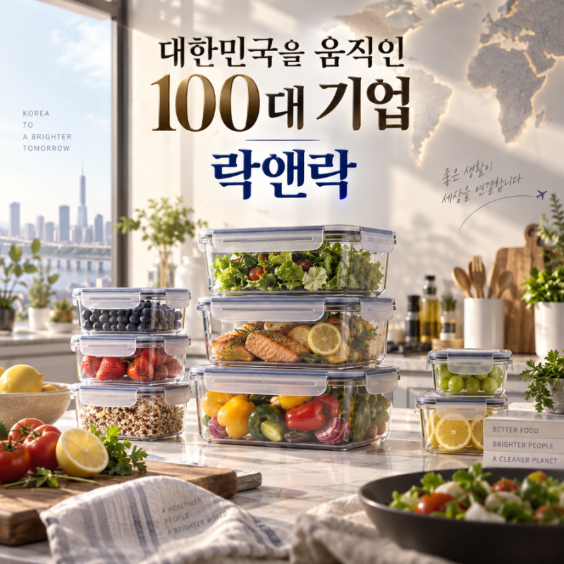 대한민국을 움직인 100대 기업 #15 ㅣ 락앤락