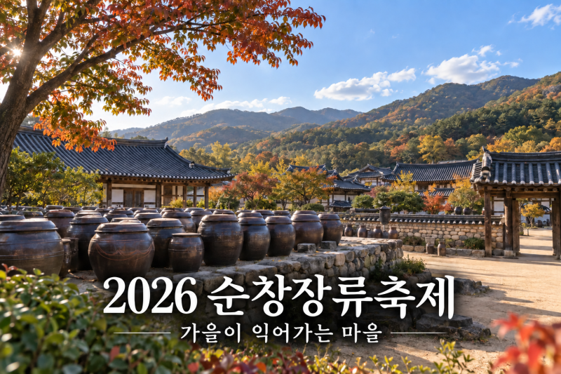 # 2026 순창장류축제 일정과 관람 팁｜가을이 익어가는 마을