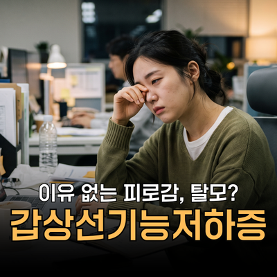 갑상선기능저하증 증상 원인 검사 수치 치료(관리법) 총정리