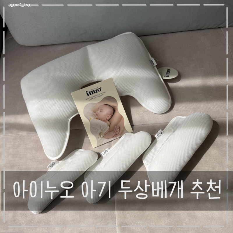 아기 두상베개 아이누오 피트쿨 오리지널 택한 이유