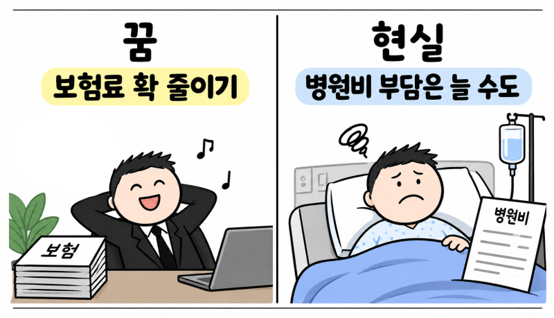 실손보험료 비싸다고 5세대로 바꾸려 한다면, 꼭 보세요