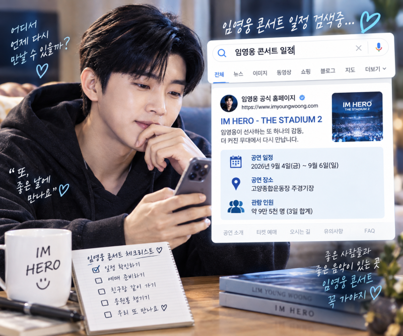 임영웅 콘서트 티켓팅 전 준비할 것, 일정 확인부터 예매까지