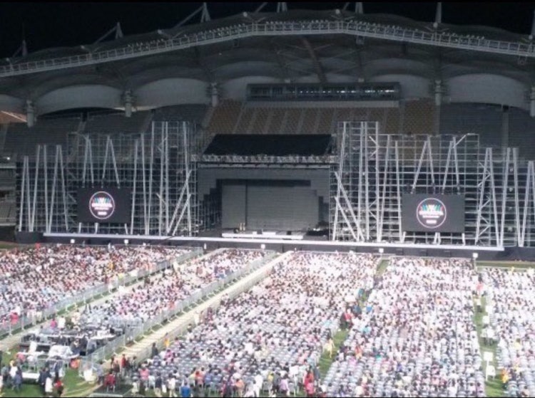 고양종합운동장 콘서트 시야 후기, 25만원 내고 벽만 본 구역 있다던데