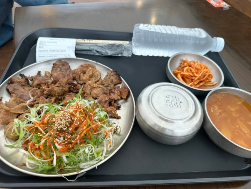 문경 맛집 추천 가은 아자개장터, 석쇠불고기 비빔국수 조합 최고