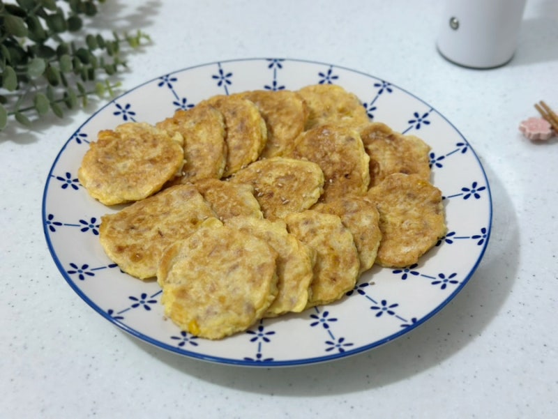 참치 계란전 만드는 법 고소한 참치전 레시피 간단 밑반찬 참치캔 계란전 요리