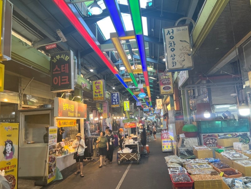 전주여행, 전주남부시장 야시장
